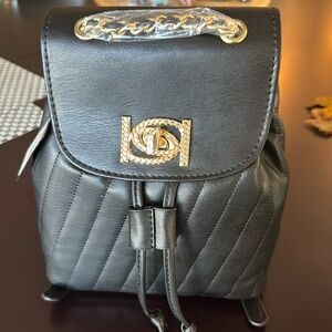 Bebe black backpack